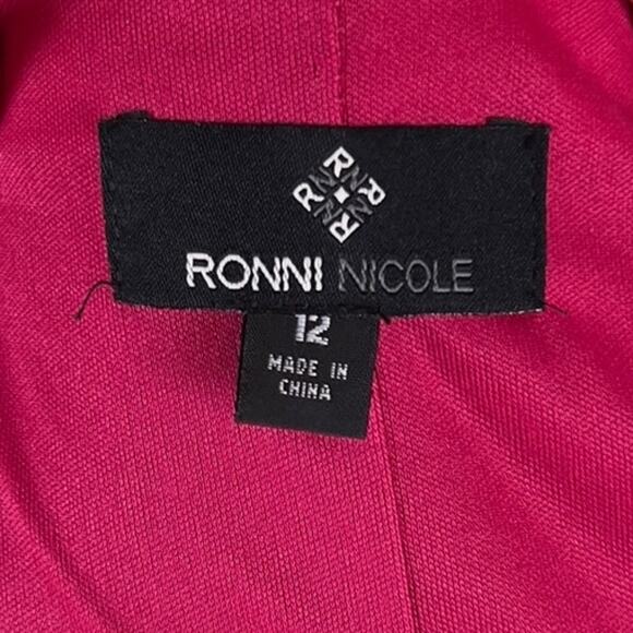 Ronni Nicole women's size 12 pink dress, casual, office, professional, #2597 - Picture 6 of 9